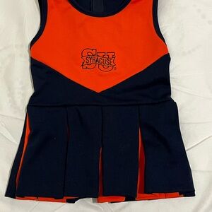 Syracuse University Orange and Navy Dress Girls Size 3